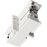 Deko Light 710018 D Line mechanischer Verbinder vysokonapěť. komponent lištových systémů napájecí kolejnice 3fázové bílá