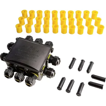 LED páska Deko Light 930574 10cestný rozdělovač 450 V černá