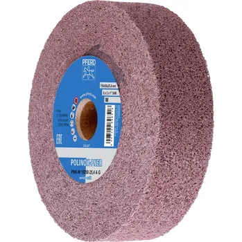 Brusný kotouč PFERD TOOLS 47802731 Kola PFERD POLINOX, vinutá se skelnou vatou PNK Ø 150 x 50 mm, průměr otvoru 25,4 mm, měkké a hrubé