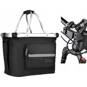 brašna na kolo KOŠÍK NA KOLO NA ŘÍDÍTKA PŘEDNÍ KOŠ NA KOLO NACVAKÁVACÍ TAŠKA S DRŽÁKEM