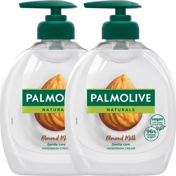 Mýdlo Palmolive Naturals Milk & Almond Tekuté mýdlo na ruce 2x300ml