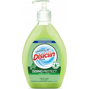Mycí prostředek Tekutý prostředek na mytí nádobí s pumpičkou DISICLIN DERMO PROTECT 600 ml