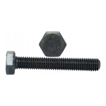 Šroub Šrouby M8x35 s šestihrannou hlavou 12.9 černé DIN 933 200 ks