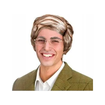 Paruka Onedollar paruka krátké vlasy tmavě šedá