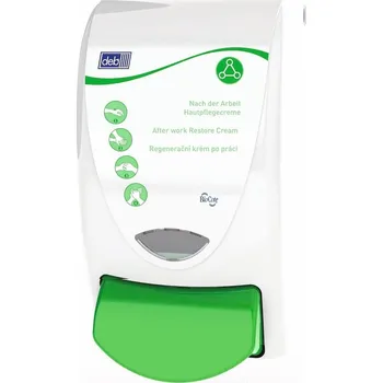 Dávkovač mýdla Dávkovač GLOBAL RESTORE 1l na patrony DEB zelený