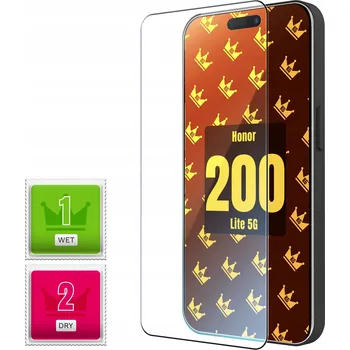 Pouzdro na mobilní telefon Tvrzené sklo Kingglass pro Honor 200 Lite 1 ks