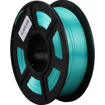 Filament SUNLU PLA 1,75mm 1kg SILK Zelená / Zelená hedvábná