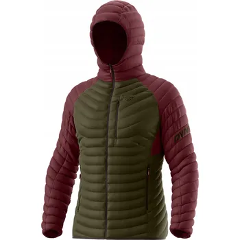 Pánská větrovka Pánská skialpinistická bunda DYNAFIT Radical Dwn RDS Hood burgundy, velikost 46/S