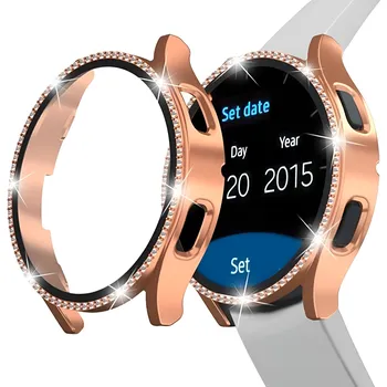 Pouzdro na mobilní telefon POUZDRO + SKLO pro SAMSUNG GALAXY WATCH 4 5 40mm Ochranné pouzdro