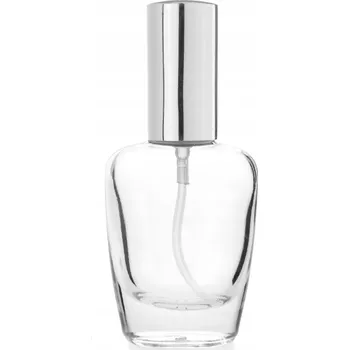 Láhev SKLENĚNÁ LAHVIČKA FLAKON NA PARFÉM S ATOMIZÉR Z HLINÍKU - 10 ML! HIT