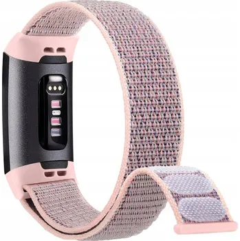 Řemínek na hodinky Nylonový textilní řemínek náramek pro Fitbit CHARGE 5 / 6