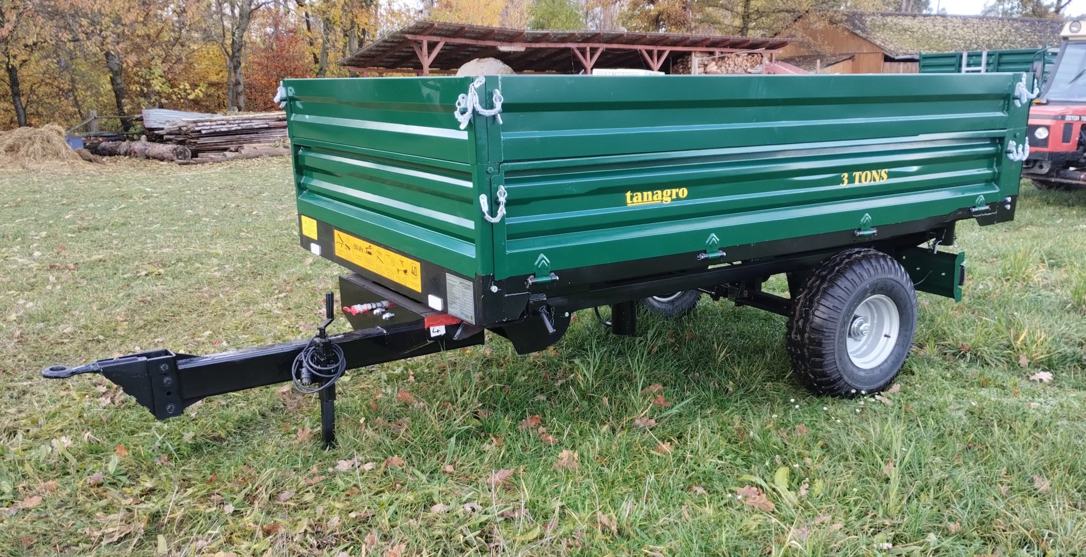 Vlek za traktor Tanagro 3