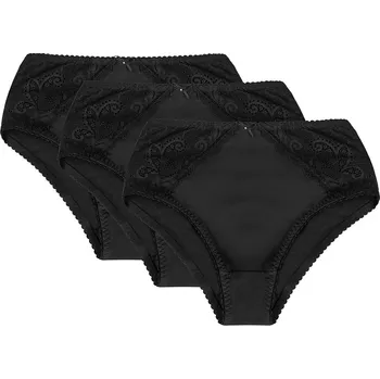 Dámské oblečení Kalhotky Mitex Aga 3-pak Barva: Černá, Velikost: S