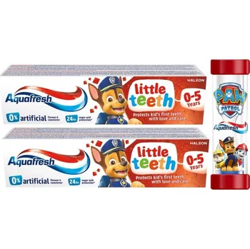 zubní pasta Aquafresh Zubní pasta Tlapková patrola 2x50ml