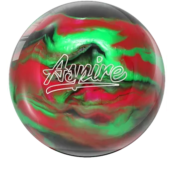 Bowlingová koule ASPIRE BLACK/GREEN/PINK 14 LBS