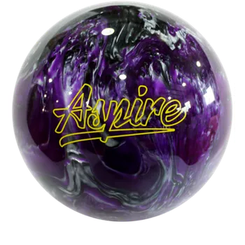 Bowlingová koule ASPIRE PURPLE/BLACK/SILVER 15 LBS