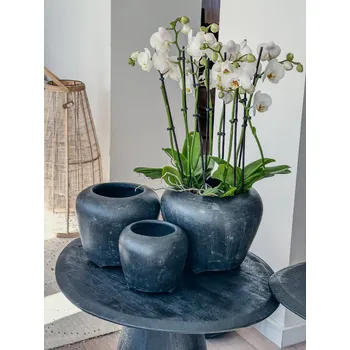 Váza Keramická váza 3 velikosti Velikost: v.16 cm, průměr 17 cm