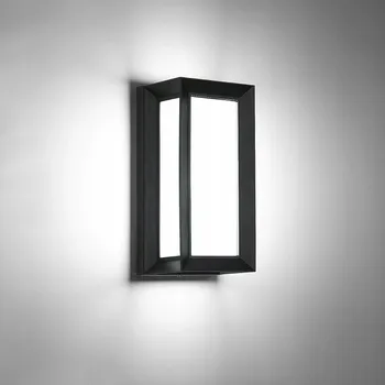 Nástěnné svítidlo LAMPA SCIENNA Venkovní černá 18W nástěnná lampa