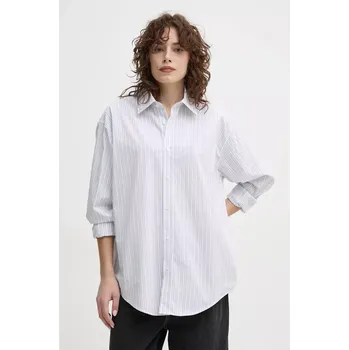 Pánská košile Bavlněná košile Filippa K modrá barva, relaxed, s klasickým límcem, 31080 31080.FK 05X, vel. 34