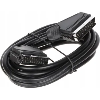 Video kabel Kabel Lechpol KPO2705-3 SCART (Euro) - SCART (Euro) 3 m
