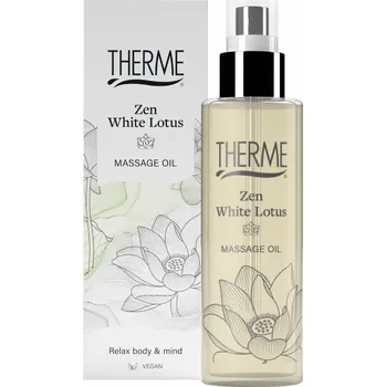 Masážní přípravek Therme Zen White Lotus 125 ml masážní olej