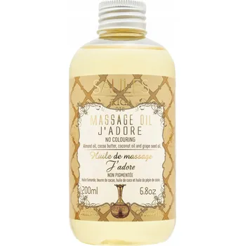 Masážní přípravek LOTYŠSKÝ MASÁŽNÍ OLEJ KOCHAM TO massage oil J'ADORE 200 Ml RUČNÍ VÝROBA