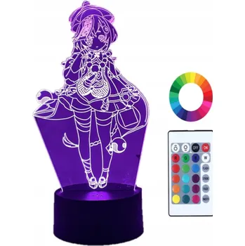 Lampička Noční lampa Plexido vícebarevná