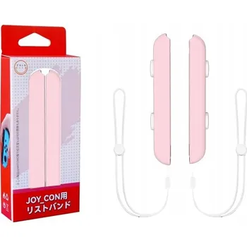 Gamepad Popruh na ruku Joy-Con Strap Šňůrka NS Switch OLED - 2 ks Růžové