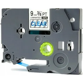 Pásek do tiskárny PÁSKA DO BROTHER TZ-123 9MM 8M PRŮHLEDNÁ TZe-123