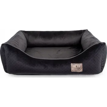 Pelíšek pro psa Boutique ZOO pelíšek pro psa černý 80 cm x 103 cm