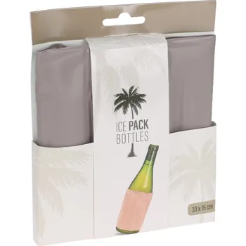 EH Excellent Houseware Chladicí návlek na láhve, plastový, šedý