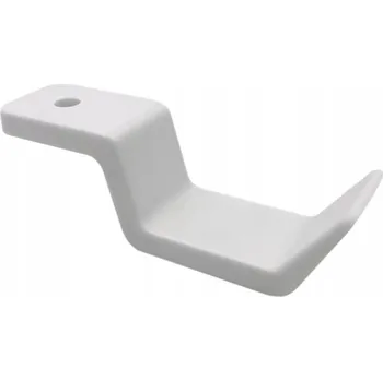 Věšák DRŽÁK VĚŠÁK NA SLUCHÁTKA NA UŠI K PSACÍMU STOLU / HERNÍ BÍLÝ