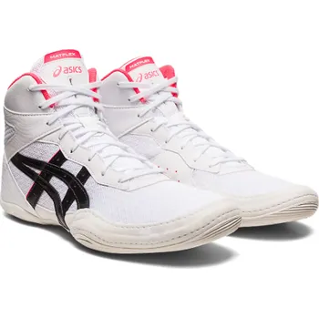 Pánská sálová obuv ZÁPASNICKÁ OBUV ASICS MATFLEX 7 WHITE Velikost: 8 UK