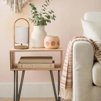 Lampička Designová stolní lampa z masivního dřeva E27 / 60W - WRE171 - NEDES