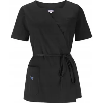 Dámská mikina Mikina dámská zdravotnická na zavazování ČERNÁ ULA MECLO XXL