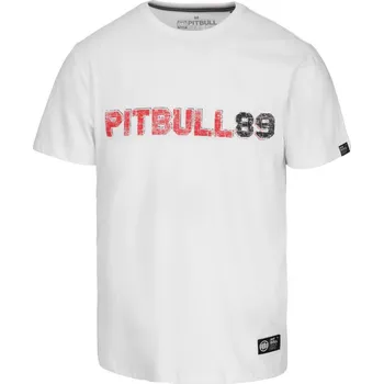 Pánské tričko PitBull West Coast - triko DOG 89 bílé Barva: Bílá, Vel: 3XL