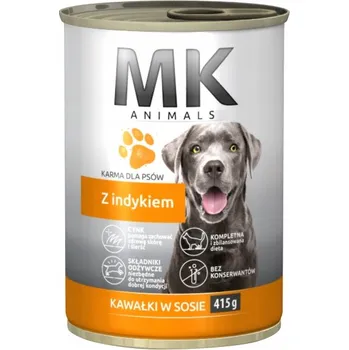 Krmivo pro psa Vlhké krmivo pro psy Medium MK Animals krůta 415 g