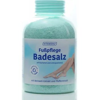 Péče o nohy Sůl na nohy Vitawohl proti pocení 600 g
