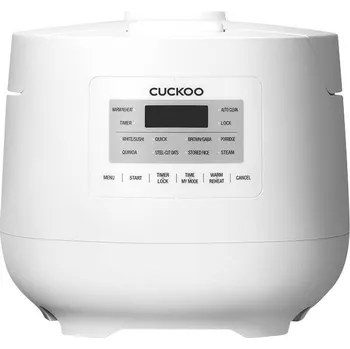 Rýžovar Cuckoo CR-0641F vařič rýže bílá nepřilnavý povlak, s odměrkou, funkce vaření rýže