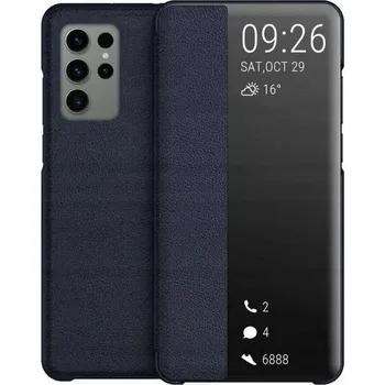 Pouzdro na mobilní telefon Flipové pouzdro Bestphone pro Samsung Galaxy S23 Ultra, modré