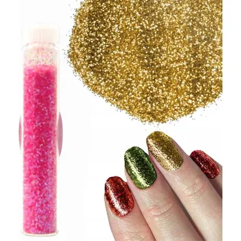 1 Ks Třpytivé tetování, třpytky, prach na nehty v lahvičce/tubě 4 ml