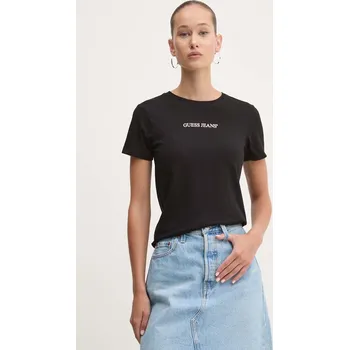 Pánské tričko Tričko Guess Jeans W4YI01.J1314 černá 99X, vel. L