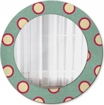 Zrcadlo Nástěnné Zrcadlo do Koupelny Kruhy tečky 50cm