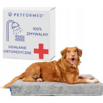 Pelíšek pro psa Petformed ortopedické pelíšek pro psa, šedý, 76 cm x 48 cm