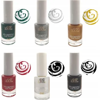 Lak na nehty Lak na razítka na nehty – metoda stamping