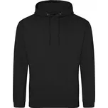 Pánská klokanka Just Hoods s dvojitou kapucí Barva: Černá, Velikost: 4XL JH001