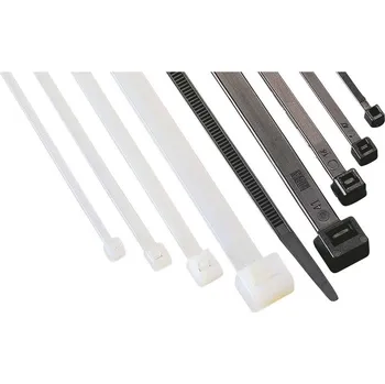 Stahovací páska Helukabel 90154-100, PA T3-75, stahovací pásky, 3.5 mm, 280 mm, transparentní, 100 ks