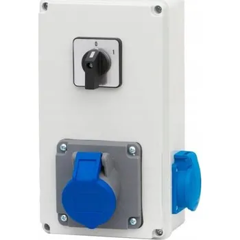 Rozvaděč F-ELEKTRO Staveništní rozvaděč skříň BICO 16/3, 230V, 0/1 (16A)