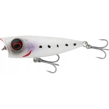 Umělá nástraha Micro Popper Savage Gear 5,5 cm 5,4 g F Snow White 1609166