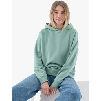 Dámská mikina Bavlněná dámská mikina Daira, zelená, XL
